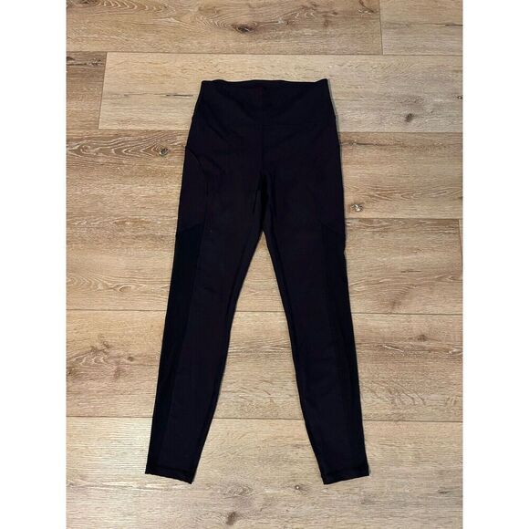 Lululemon Mastered Motion High-Rise Tight 28" Thermal Black Mesh Womens 10 - Picture 1 of 3